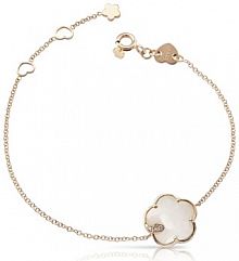 Bransoletka PASQUALE BRUNI biała niebieska zielona złota różowa W.KRUK  różowe złoto