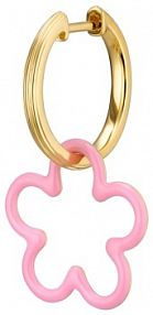 Kolczyki PICKY PICA różowe W.KRUK Kolczyk Pink Flower