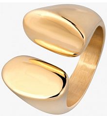 Pierścionek PICKY PICA czarny złoty W.KRUK  Open Secret  Vesper