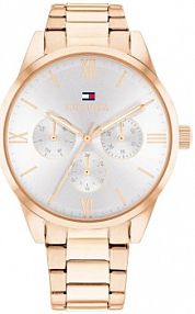 Zegarek TOMMY HILFIGER srebrny złoty różowy damski W.KRUK   CAMILLE