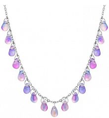 Naszyjnik PICKY PICA niebieski zielony różowy fioletowy W.KRUK  Bright Glow Princess Club