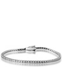 Bransoletka RECARLO biała złota W.KRUK