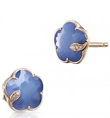 Kolczyki PASQUALE BRUNI białe niebieskie zielone złote różowe W.KRUK   złoto