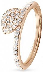 Pierścionek PASQUALE BRUNI biały niebieski złoty różowy W.KRUK  różowe złoto