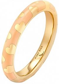 Pierścionek PICKY PICA pomarańczowy W.KRUK  Cake Top Little Ring