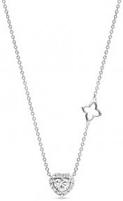 Naszyjnik RECARLO biały złoty W.KRUK