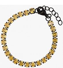 Bransoletka PICKY PICA żółta złota W.KRUK  Golden Stones  Vesper