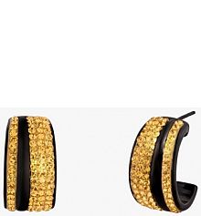 Kolczyki PICKY PICA złote W.KRUK  Golden Crystal  Vesper