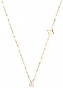 Naszyjnik RECARLO złoty W.KRUK   z brylantem