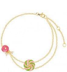 Bransoletka PICKY PICA wielokolorowa W.KRUK  z kolorową emalią Wonderland