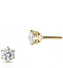 Kolczyki RECARLO złote W.KRUK