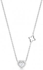 Naszyjnik RECARLO biały złoty W.KRUK