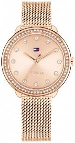 Zegarek TOMMY HILFIGER złoty różowy damski W.KRUK   DEMI