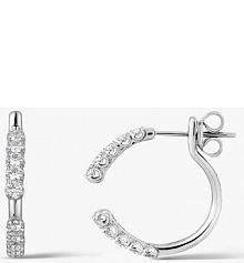 Kolczyki RECARLO białe złote W.KRUK