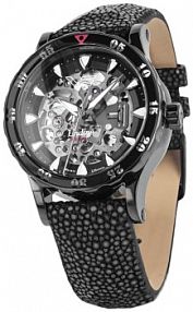 Zegarek VOSTOK EUROPE czarny biały srebrny damski W.KRUK   UNDINE REBEL