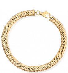 Bransoletka W.KRUK złota żmijka