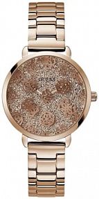 Zegarek GUESS brązowy złoty różowy damski W.KRUK   SUGARPLUM