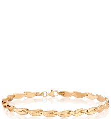 Bransoletka W.KRUK brązowa zielona żółta złota