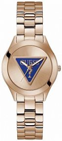 Zegarek GUESS niebieski złoty różowy damski W.KRUK   TRI PLAQUE