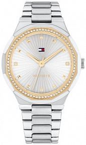 Zegarek TOMMY HILFIGER srebrny złoty damski W.KRUK   PIPER