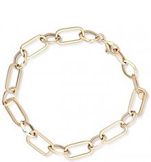 Bransoletka W.KRUK złota Geometryczna