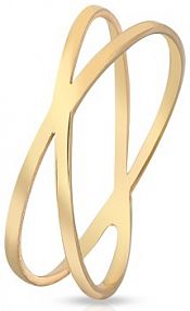 Pierścionek W.KRUK złoty Ażurowy