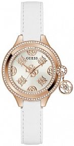 Zegarek GUESS srebrny złoty różowy damski W.KRUK   CHARMED