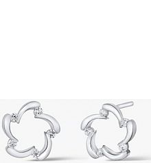 Kolczyki W.KRUK srebrne Z cyrkoniami