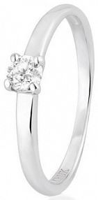 Pierścionek W.KRUK brązowy złoty Zaręczynowy  Szczęśliwy