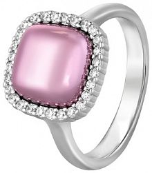 Pierścionek PICKY PICA niebieski zielony różowy W.KRUK  Pink Square Princess Club