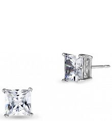 Kolczyki W.KRUK srebrne Z cyrkoniami