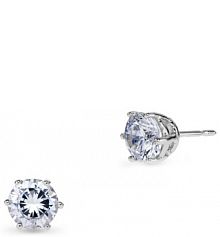 Kolczyki W.KRUK srebrne Z cyrkoniami