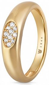 Pierścionek W.KRUK złoty