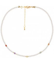 Naszyjnik PICKY PICA  W.KRUK  z perłami