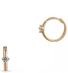 Kolczyki W.KRUK złote Koła