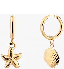 Kolczyki PICKY PICA różowe W.KRUK  Sea Duo