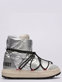 Trzewiki Adidas srebrne damskie X Moonboot Ace