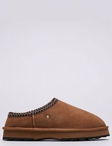 Półbuty wsuwane Emu Australia brązowe damskie Sharky Scuff