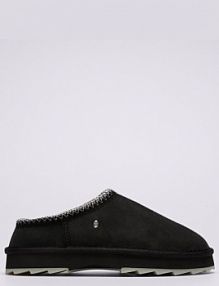 Półbuty wsuwane Emu Australia czarne damskie Sharky Scuff