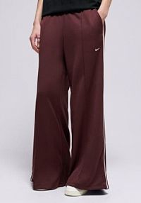 Spodnie dresowe Nike czerwone damskie W Nsw Wide Leg Track Pnt