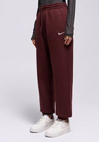 Spodnie dresowe Nike czerwone damskie W Nsw Phnx Flc Hr Os Pant 2
