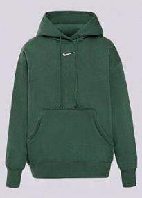 Bluza z kapturem Nike zielona damska Phnx Flc Os Hoodie W Nsw
