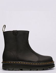 Trzewiki Dr. Martens czarne damskie Dr.martens Zebzag Rigger Boot Warm Lined