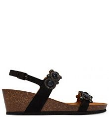 Sandały na obcasie Scholl czarne