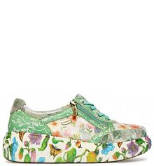 Sneakersy Laura Vita zielone damskie