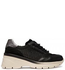 Sneakersy Hispanitas czarne damskie
