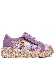 Sneakersy Laura Vita fioletowe damskie