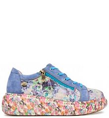 Sneakersy Laura Vita niebieskie damskie