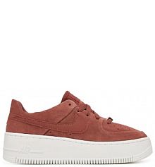 Sneakersy Nike czerwone ciemny damskie
