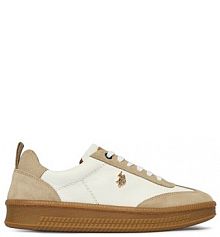 Sneakersy U.S. Polo Assn. białe damskie